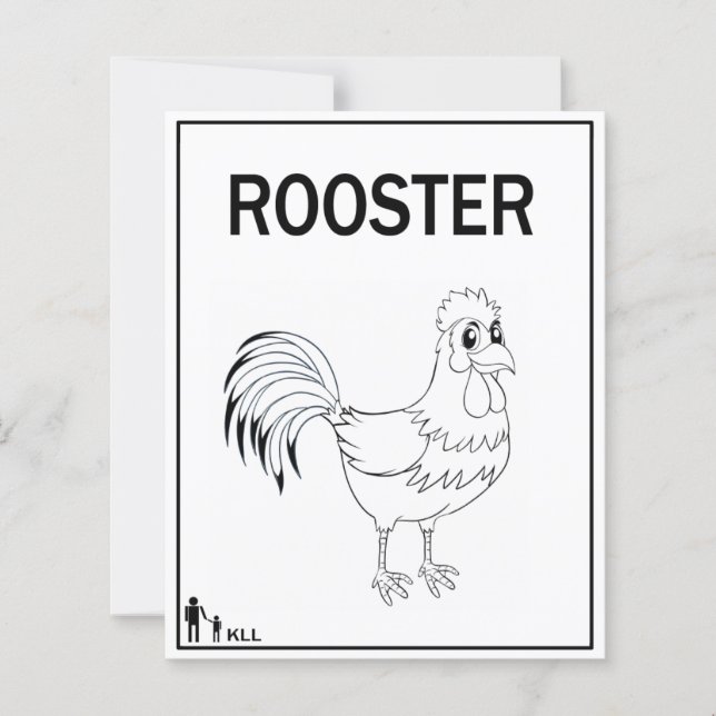 LÁMINA MIS MAÑANAS SAVYIOR ROOSTER (Anverso)