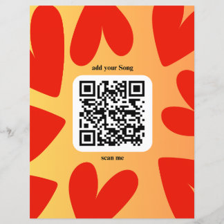 Lámina Mit individuellen persönlichen Song per QR-Code