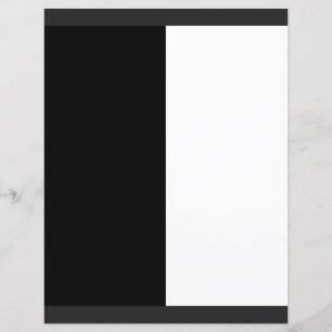 Lámina mitad blanca mitad negra, mitad negra mitad blanca