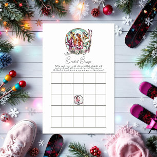 Lámina Moda Bachelorette Fin de Semana Juego de Bingo Clu