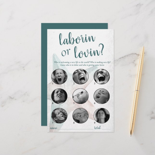 Lámina Moda costera | Laboratorio Verde azulado de Starfi (Anverso/Reverso In Situ)