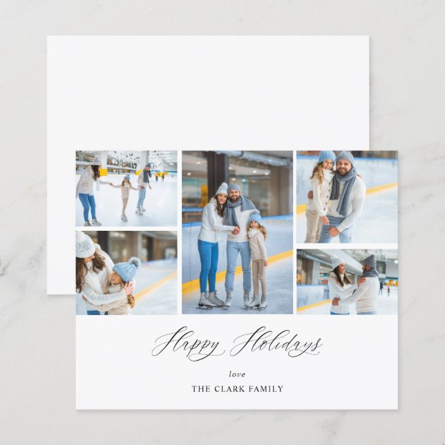 Lámina Moda Ele 5 de Budget Happy Holidays (Anverso / Reverso)