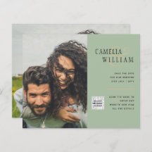 Moda Foto Boda Invitar Código QR Guardar Fecha Ver