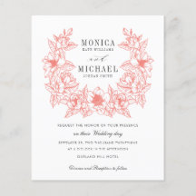 MODA PRESUPUESTARIA CORAL Magnolia Wreath Boda