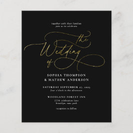 Lámina MODA PRESUPUESTARIA Oro Negro Código QR Todo en un