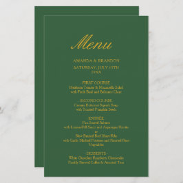 Lámina Moda Sage Green y Gold Elegant Wedding