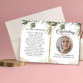 Lámina Moderna celebración de foto de vegetación del prog