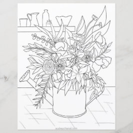 Lámina Moderna decoración en blanco y negro