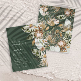 Lámina Moderno botánico bohemio de presupuesto