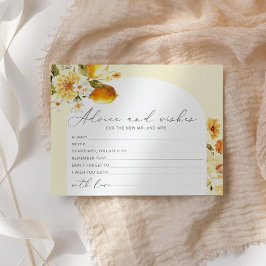 Lámina Moderno consejo de limón arco y deseos ducha de no