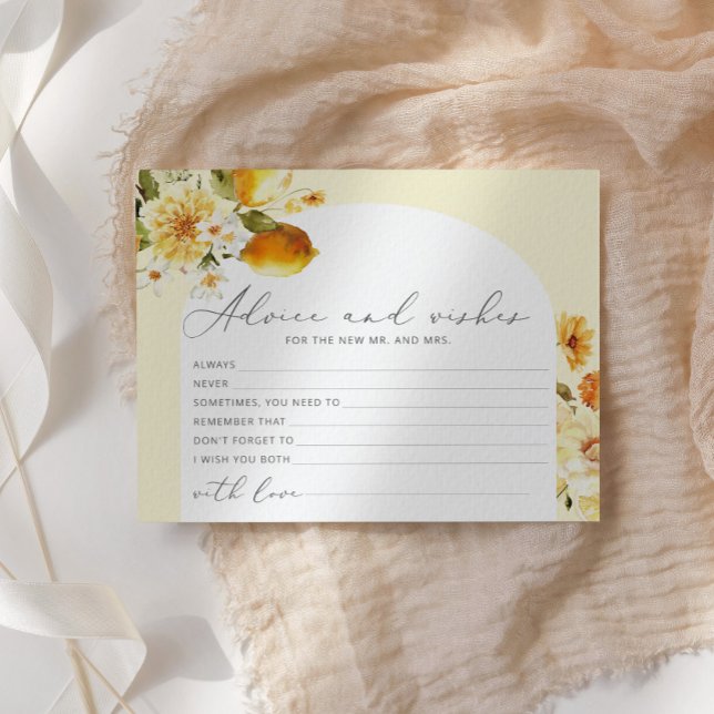 Lámina Moderno consejo de limón arco y deseos ducha de no (Subido por el creador)