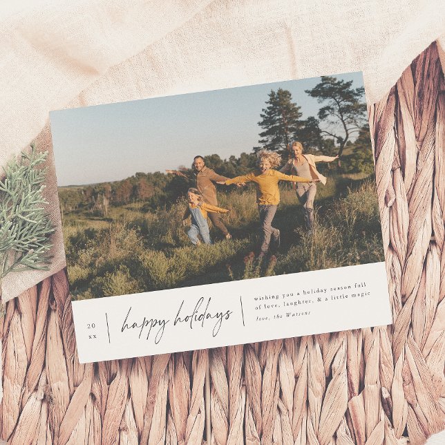 Lámina Moderno Mínimo Feliz Navidad de Vacaciones Presupu (Subido por el creador)