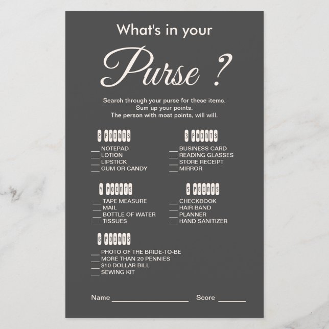 Lámina Moderno y elegante juego de ducha de novia gris os