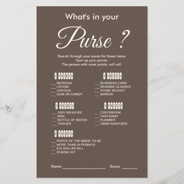 Lámina Moderno y elegante juego de ducha marrón marrón (Reverso)