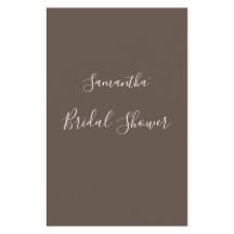 Moderno y elegante juego de ducha marrón marrón