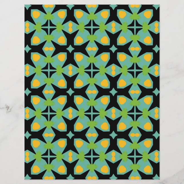 Lámina Moderno y verde floral SCV 14 (Anverso)