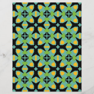 Lámina Moderno y verde floral SCV 14