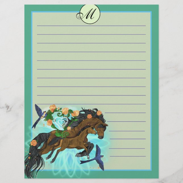 Lámina Momma Horse y poeta (Anverso)