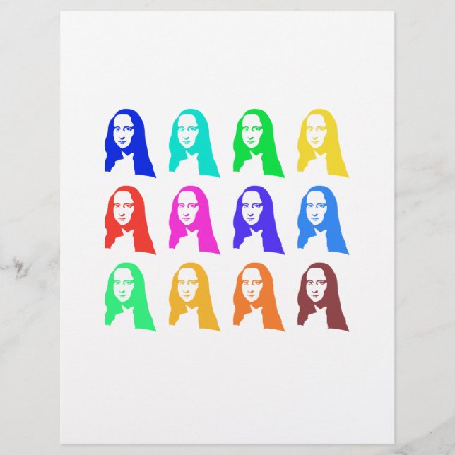 Lámina Mona Lisa (Anverso)