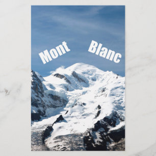 Lámina Mont Blanc - Magnífico!