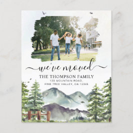 Lámina Montaña boscosa de presupuesto que hemos movido fo