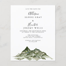 Lámina Montaña salva la fecha