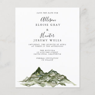 Lámina Montaña salva la fecha