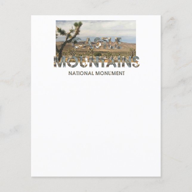Lámina Montañas del castillo ABH (Anverso)