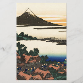 Lámina Monte Fuji Japón Atardecer