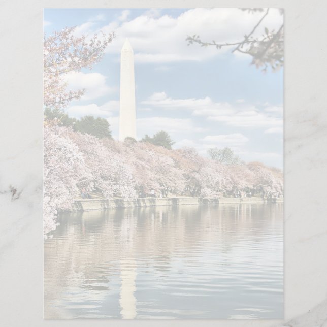 Lámina Monumentos | Monumento conmemorativo a Washington (Anverso)