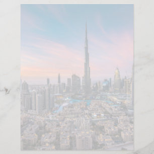 Lámina Monumentos Paisaje urbano de Dubai