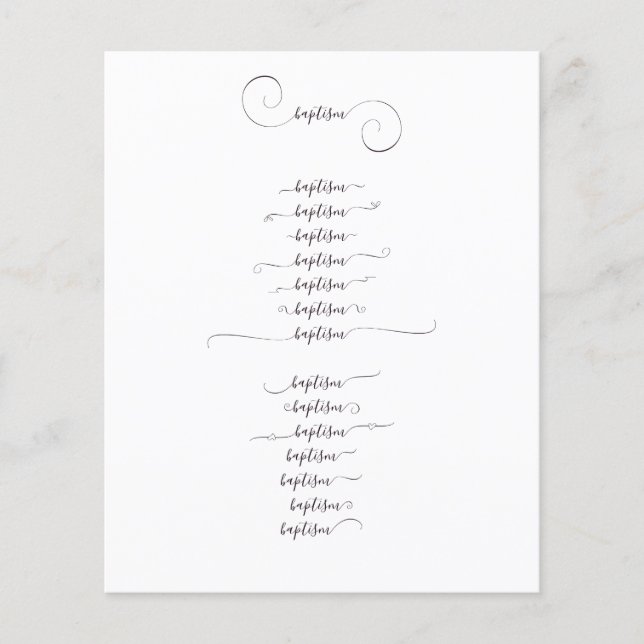 Lámina Morgana Swashes (Anverso)