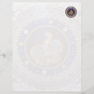 Lámina Mosaico de Atenas en los Museos Vaticanos