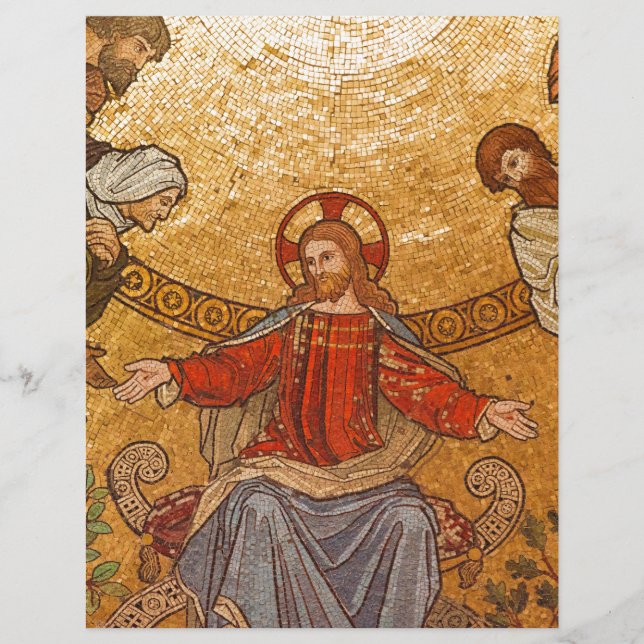 Lámina mosaico de jesus christ (Anverso)