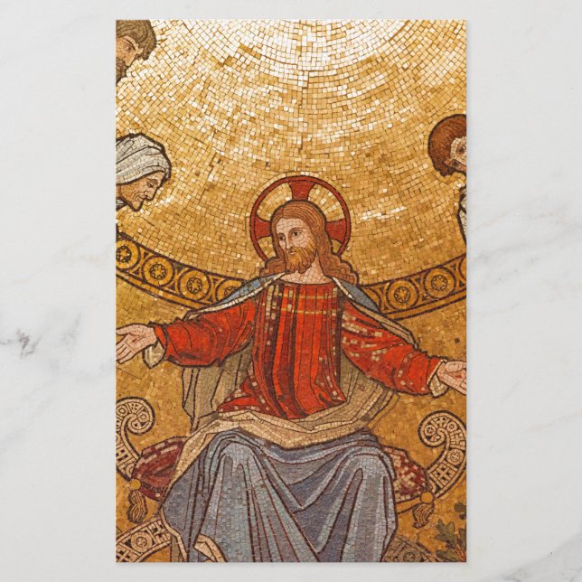 Lámina mosaico de jesus christ (Anverso)