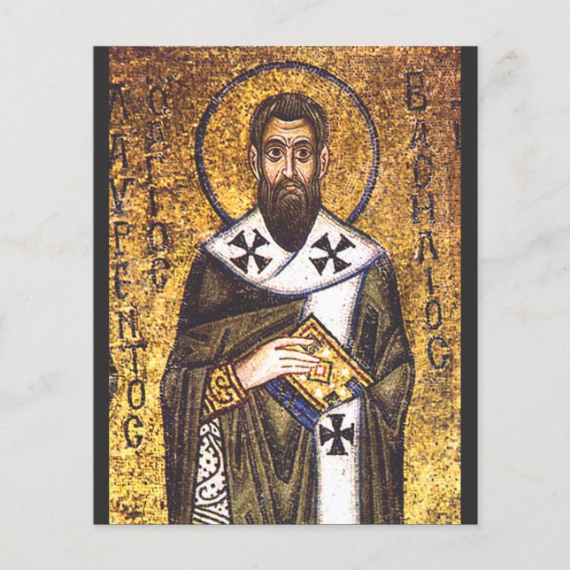 Lámina Mosaico de San Basilio el Grande (Anverso)
