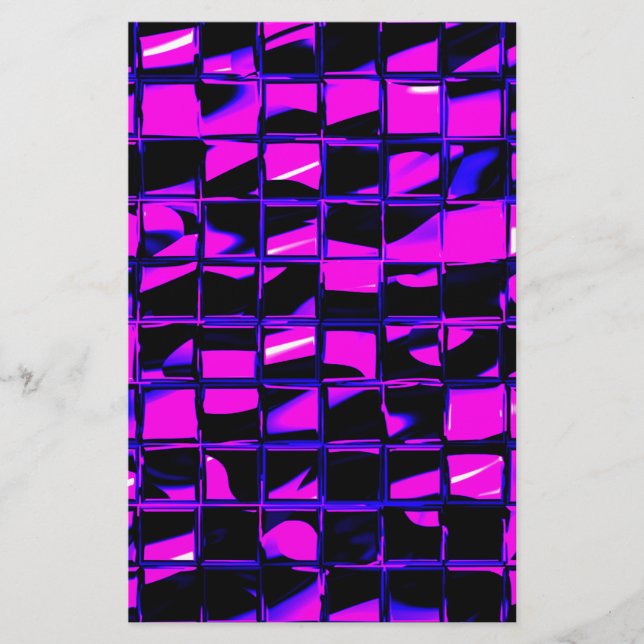 Lámina mosaico (púrpura) (Anverso)