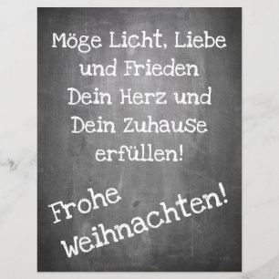 Lámina Motif de navidad en forma de pizarra - XMAS