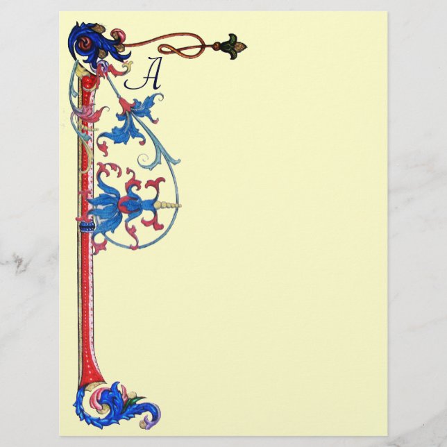 LÁMINA MOTIFS FLORENTINOS ANTIGUOS MONOGRAM (Anverso)