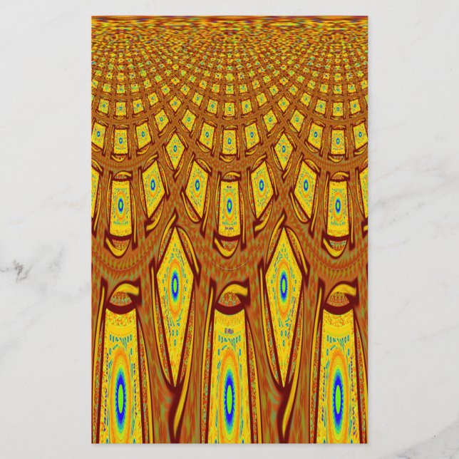 Lámina Motismo tribal africano (Anverso)