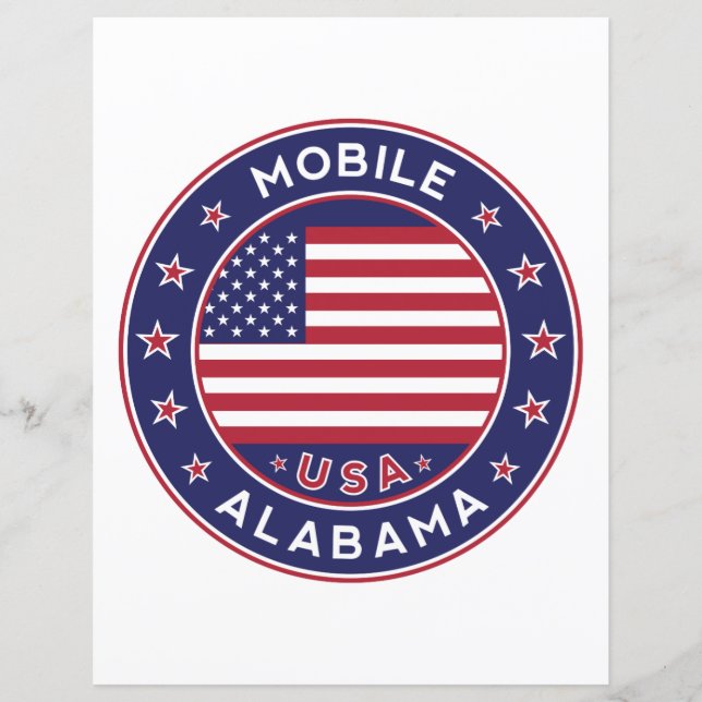 Lámina Móvil, Alabama (Anverso)