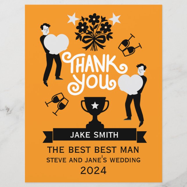 Lámina Muchas Gracias (Anverso)