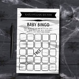Lámina Mummy To Be Juego de Bingo para Baby Shower de H