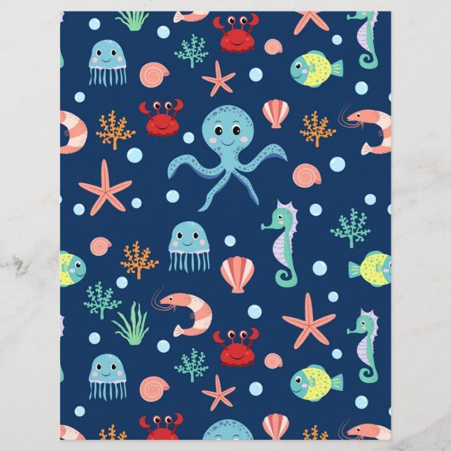 Lámina Mundo del Mar (Anverso)