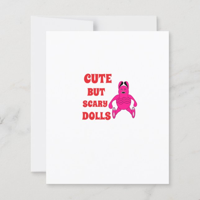 Lámina Muñecas cortas pero aterradoras (Anverso)