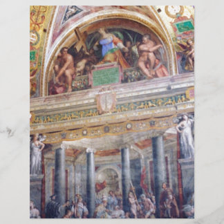 Lámina Mural en el Museo Vaticano