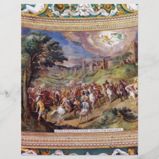 Lámina Mural en el Museo Vaticano