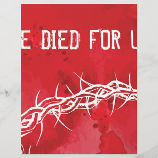 Lámina murió por nosotros