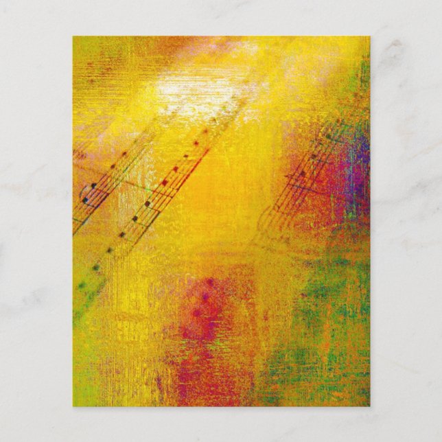 Lámina Música y pintura meteorológica (Anverso)