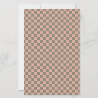 Lámina Muted Rose & Sage Checkered Small Scrapbook Paper